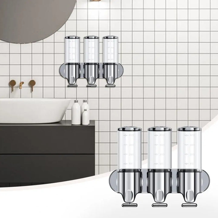  Badezimmerspender - Wand - angefugtes Design für organisierte Effizienz-4