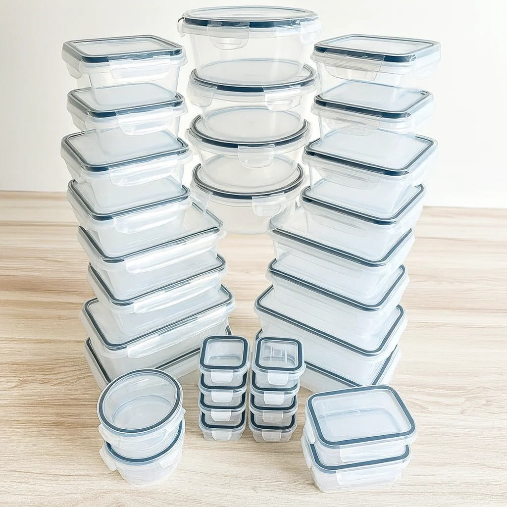 34-teiliges Set Frischhaltedosen mit Deckel