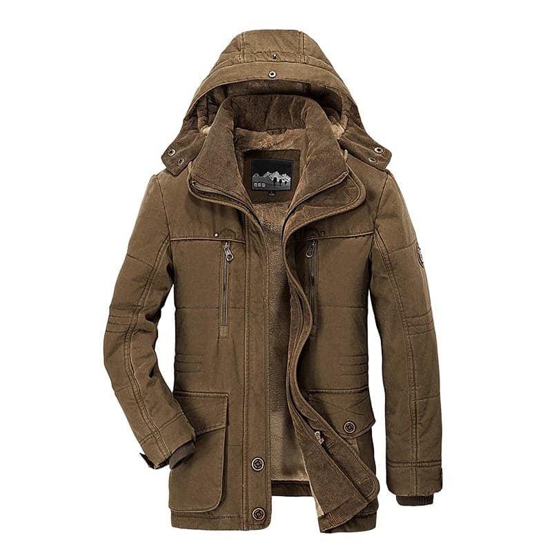 DANIEL | Herren Winterjacke mit Kapuze