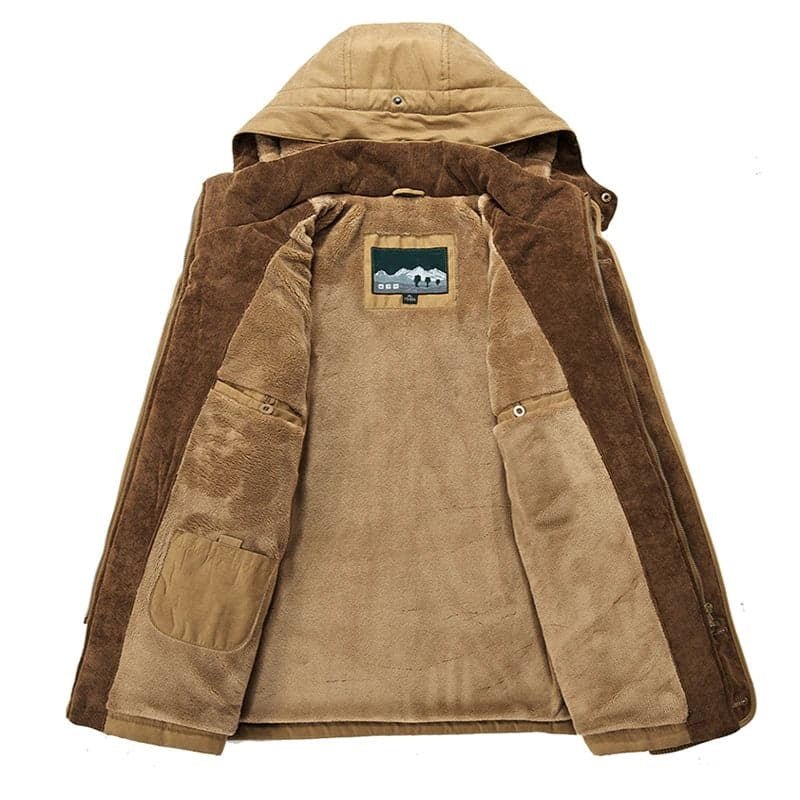 DANIEL | Herren Winterjacke mit Kapuze