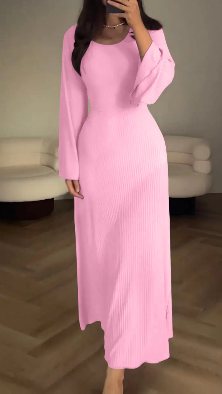 ALLYSON | Elegantes Langarmkleid