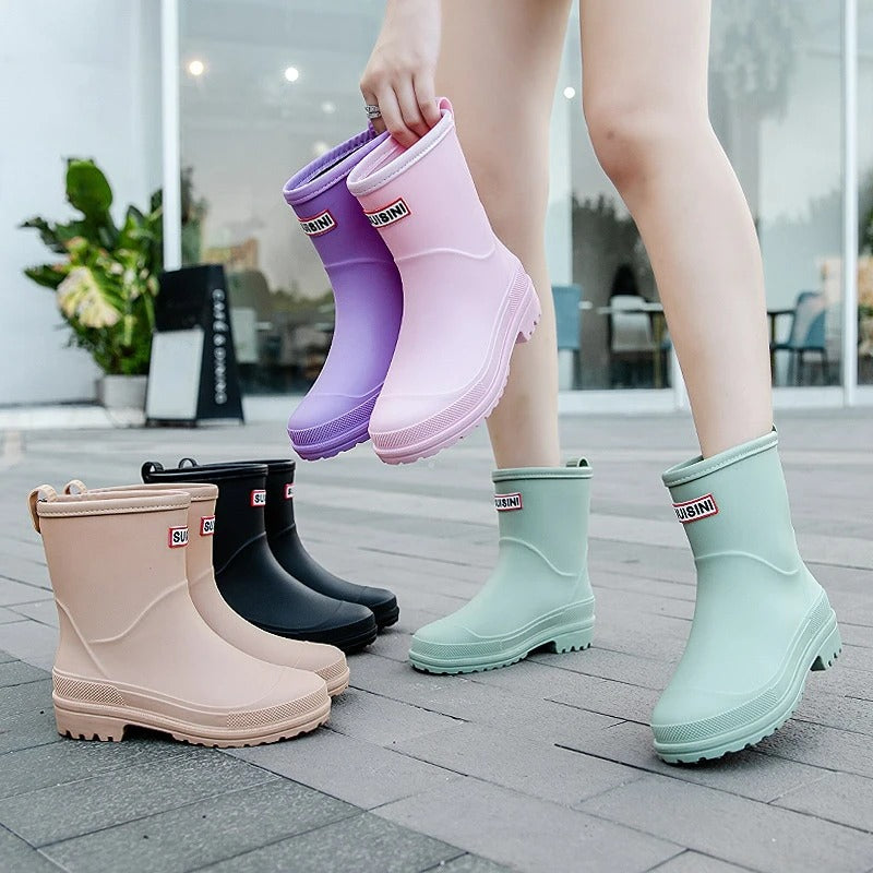 Tina | Wasserfeste Halbstiefel – Chic & Praktisch für Regenwetter
