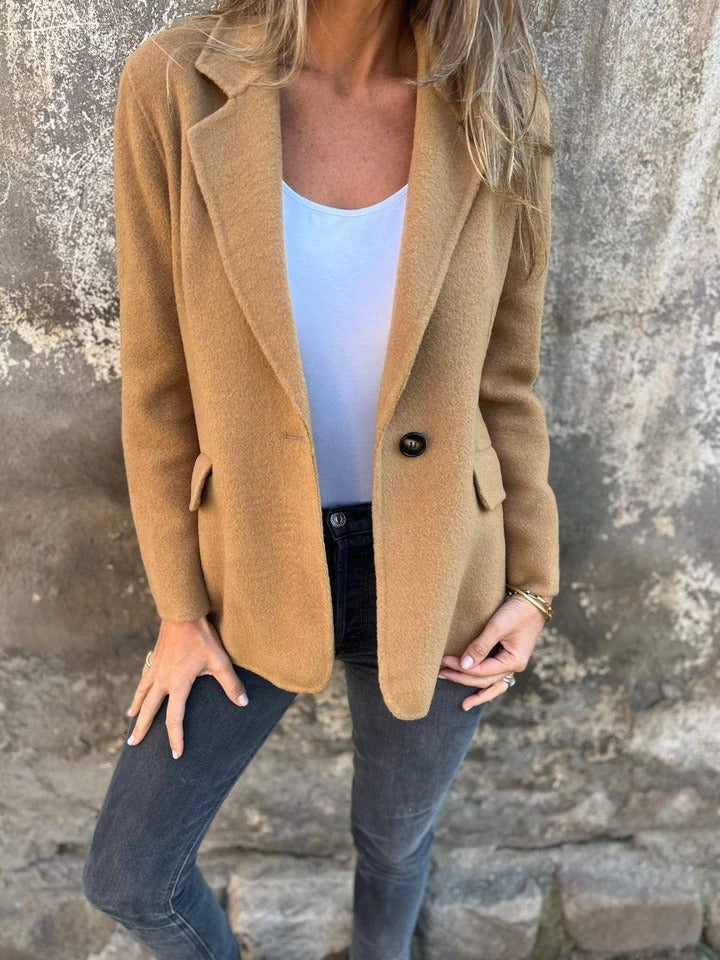 Elicia | Elegante Damenjacke in mittlerer Länge