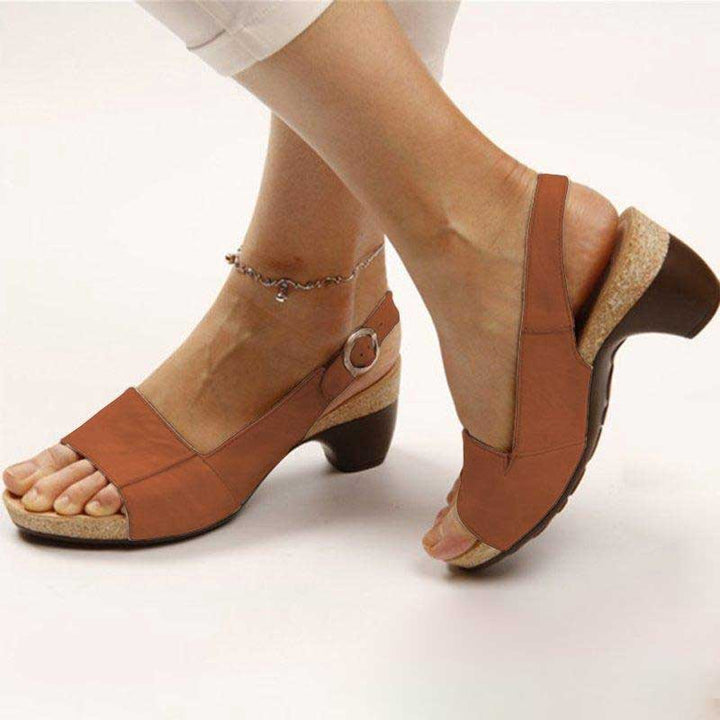 Cassidy | Elegante Komfort Sandalen mit Absatz