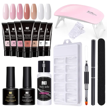 POLYGEL NALS Starter Kit! - Langzeitnagellack - einfach zu bedienen - Molie-1