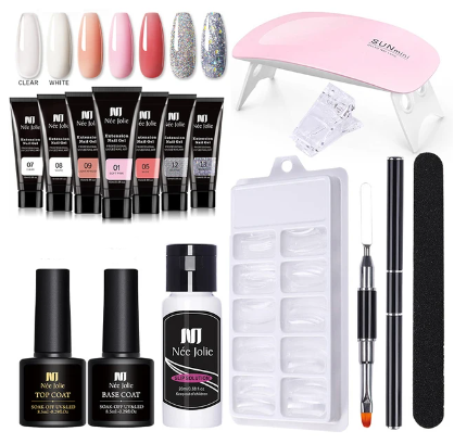 POLYGEL NALS Starter Kit! - Langzeitnagellack - einfach zu bedienen - Molie-3