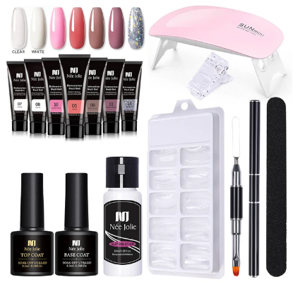 POLYGEL NALS Starter Kit! - Langzeitnagellack - einfach zu bedienen - Molie-4