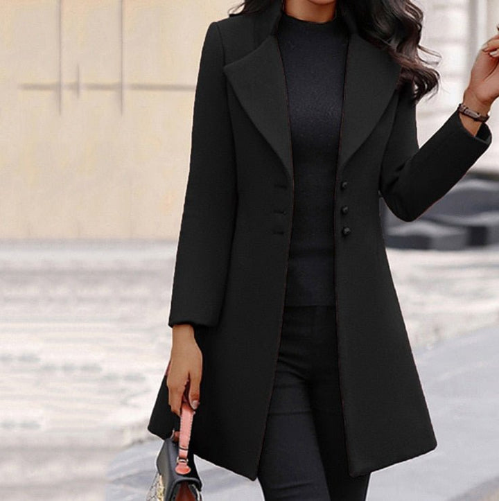 Camilla | Eleganter Damenmantel mit schmaler Passform