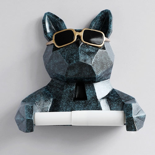 Variant image for Textur blauer Hund