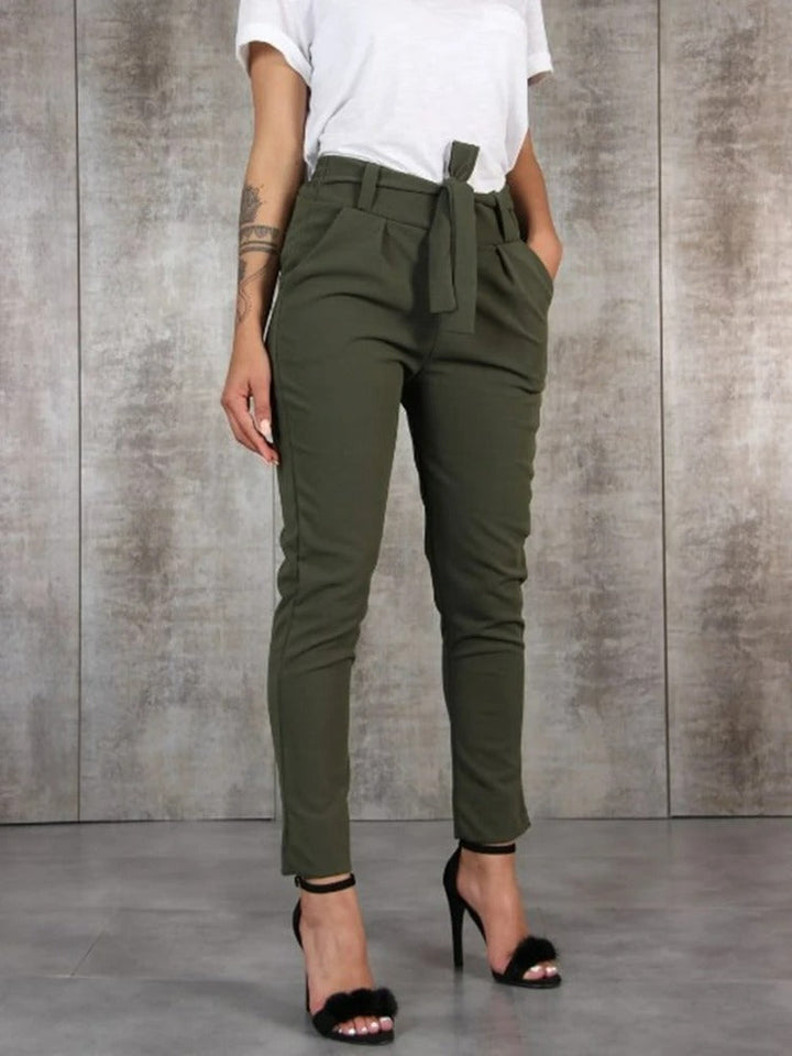 Jassie | Bequeme Hose mit hoher Taille für Frauen