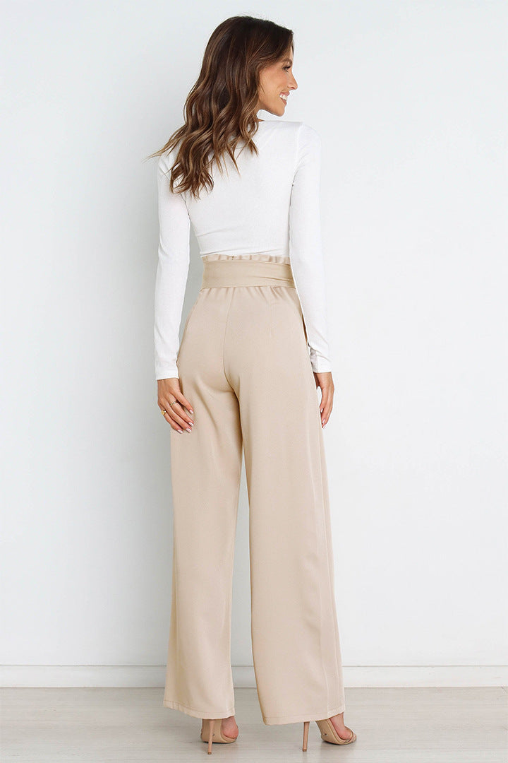 AIRA | Luftige Damen Leinen-Palazzohose